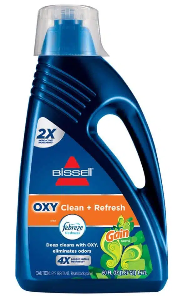 Bissell Febreze with Gain Carpet Cleaner, 60 oz Full Size Machine Formula bottle