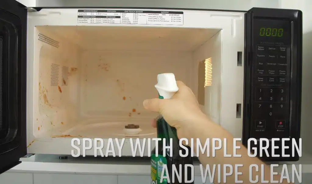 how to clean a microwave illustrative graphic 5