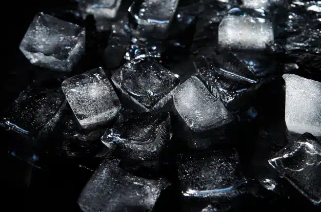 melting-ice-black-floor