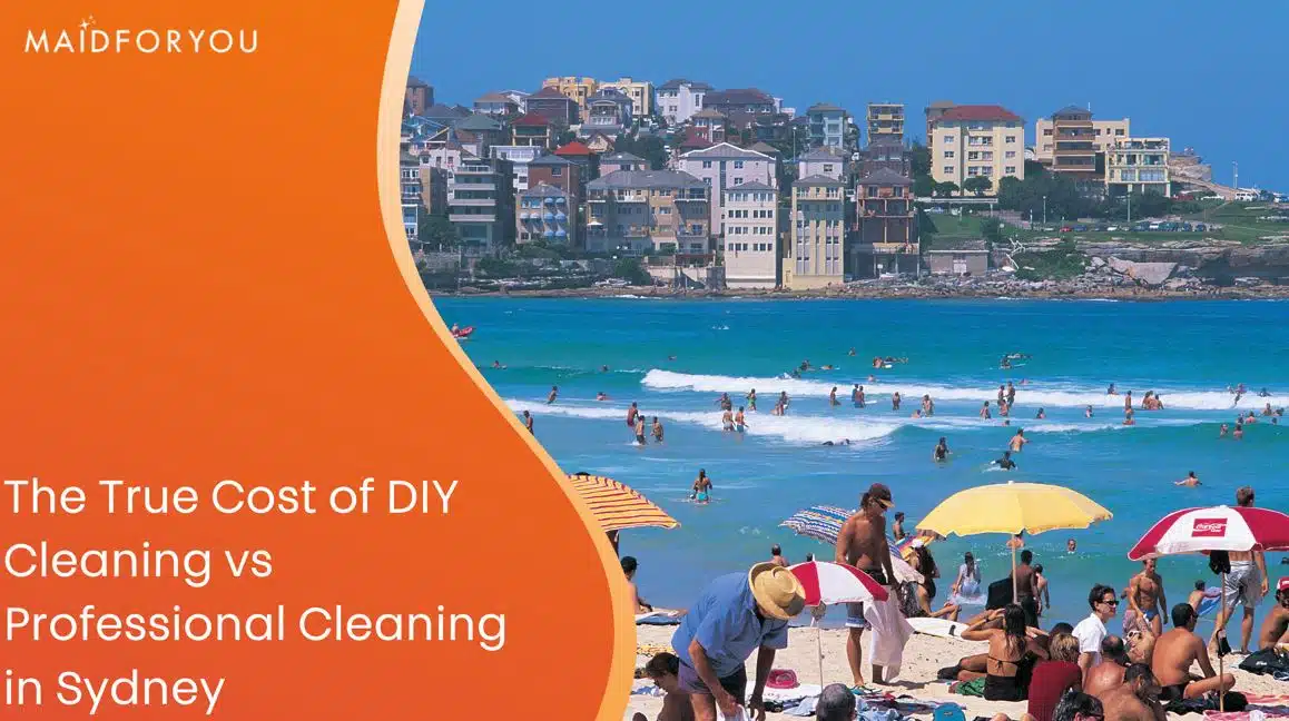 the true cost of DIY cleaning Vs Professional Cleaning In Sydney custom graphic