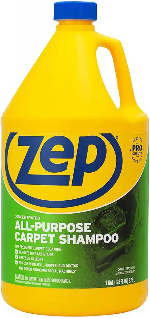 Zep’s All-Purpose Carpet Shampoo 3.78 litre bottle